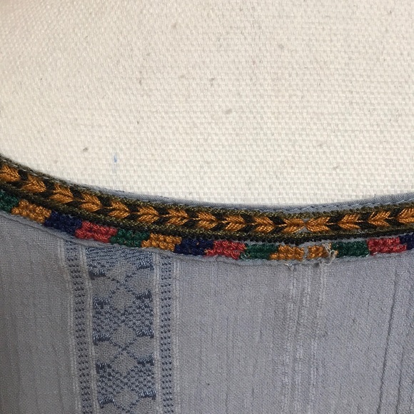 Free People Bohemian high low top. - Picture 6 of 8